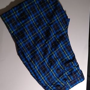 Izod PerformX Golf Plaid Shorts men's 36